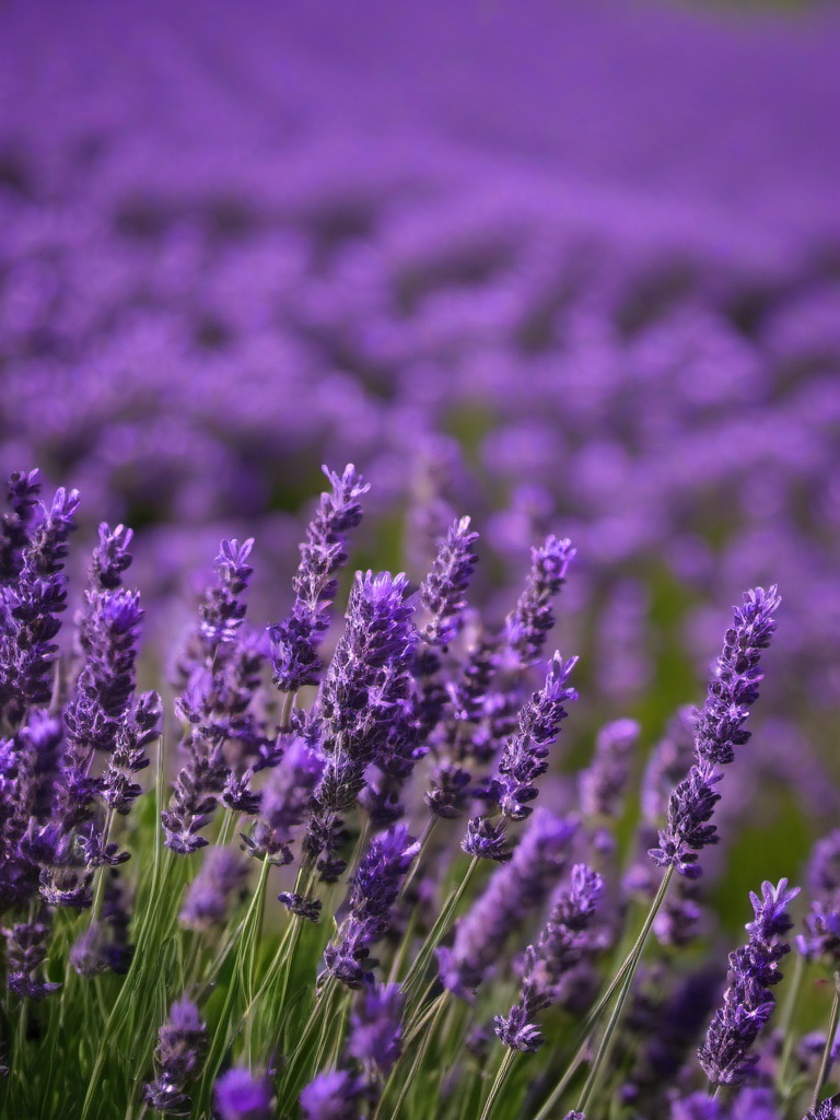 Lavender Field Purple Background intricate details, patterns, wallpaper photo