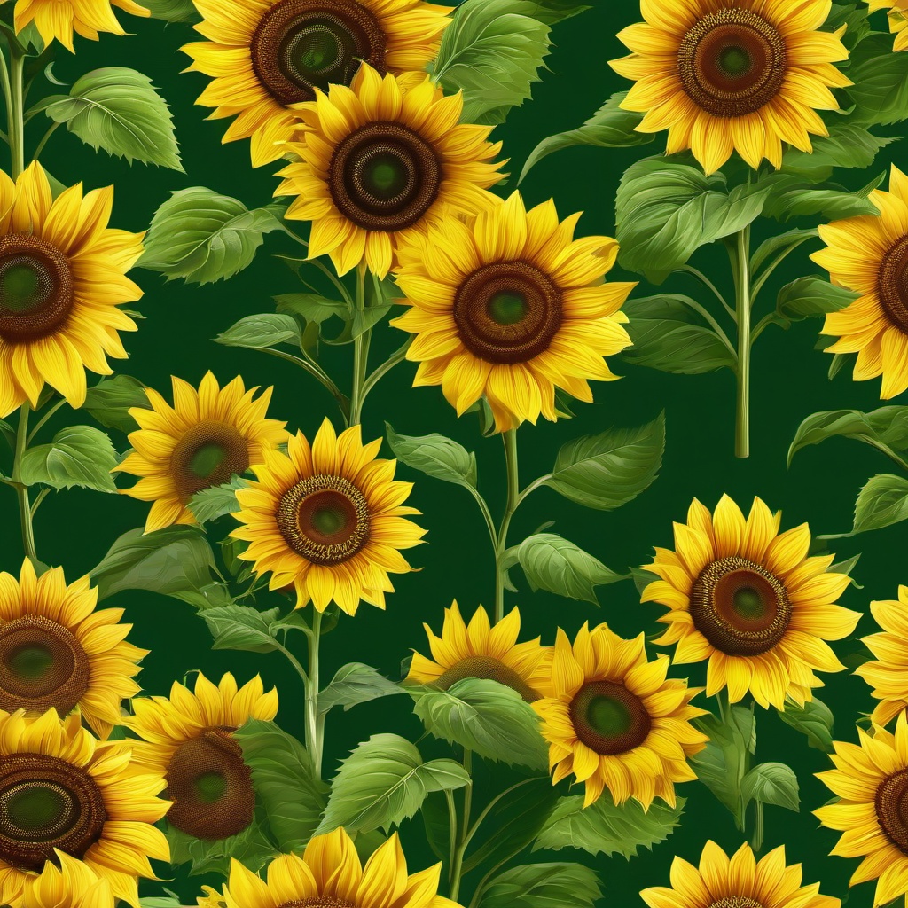 Sunflower Background Wallpaper - sunflower green background  