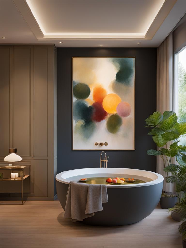 baden-baden spa retreats - create an artwork that conveys the essence of baden-baden's spa retreats, showcasing relaxation and rejuvenation. 