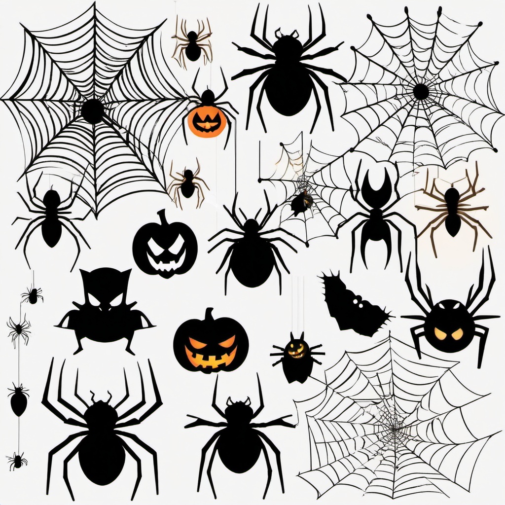 Spider clipart - Halloween-themed spider decoration  