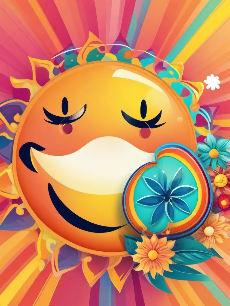 Cute Sun Wallpaper - Sunny and cheerful with bright colors  ,mobile iphone background wallpaper