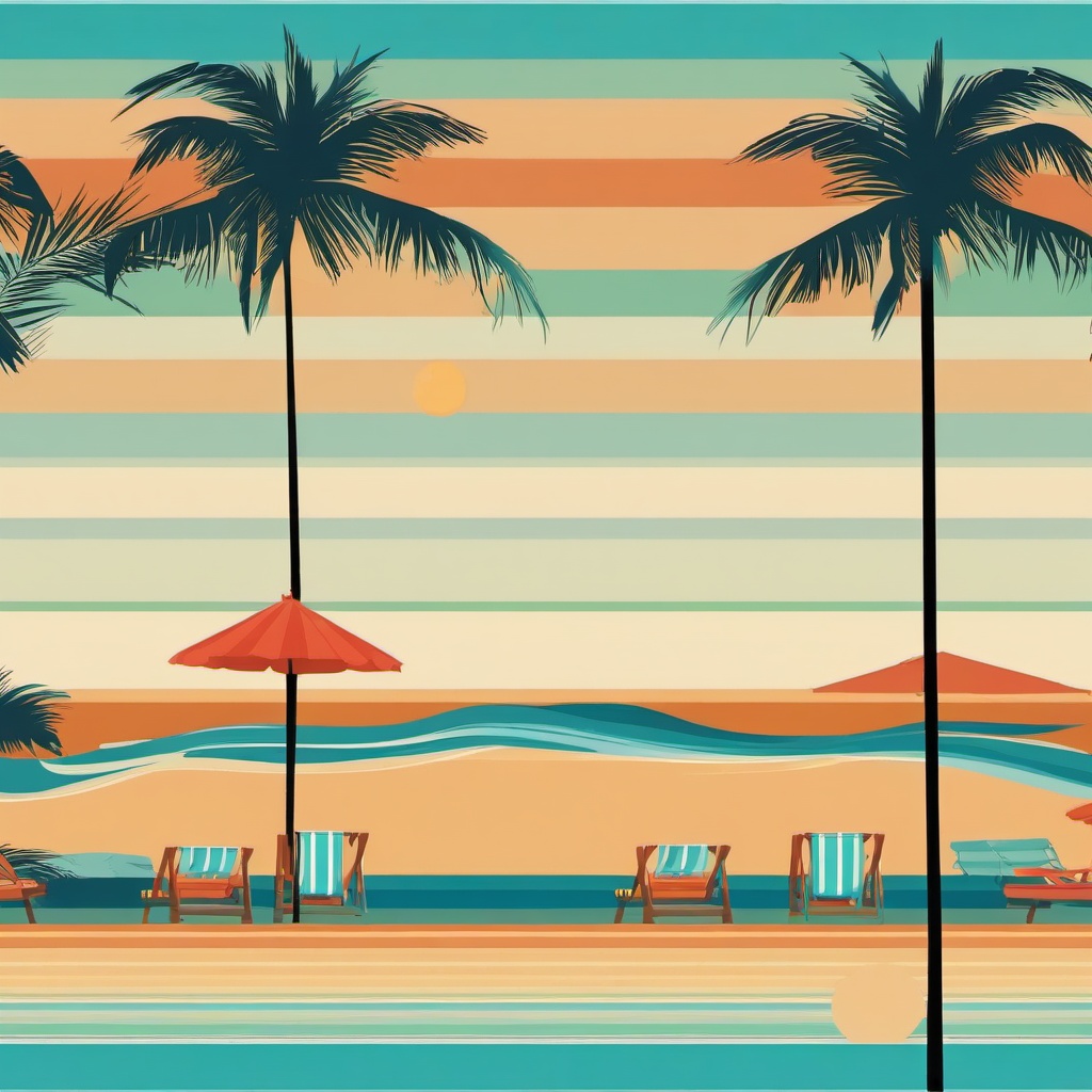 Beach background - beach cabana background  