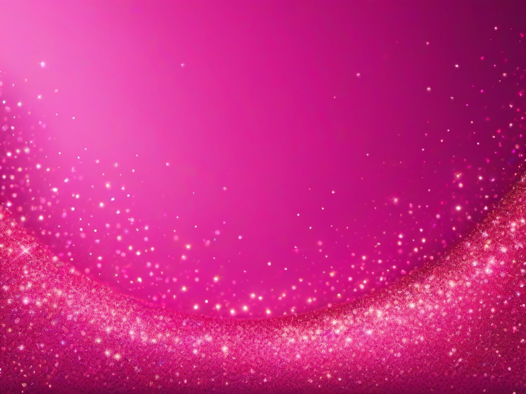 Pink Background With Sparkles  