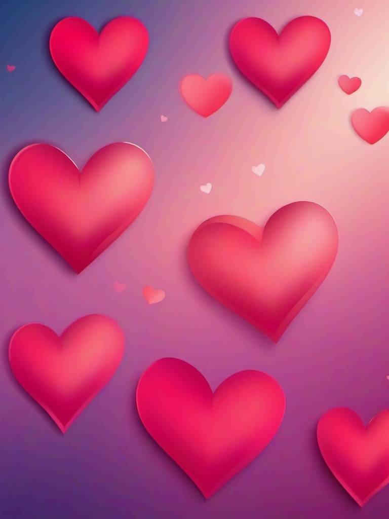 Cute Wallpapers Heart - Heart shapes with a cute look  ,mobile iphone background wallpaper