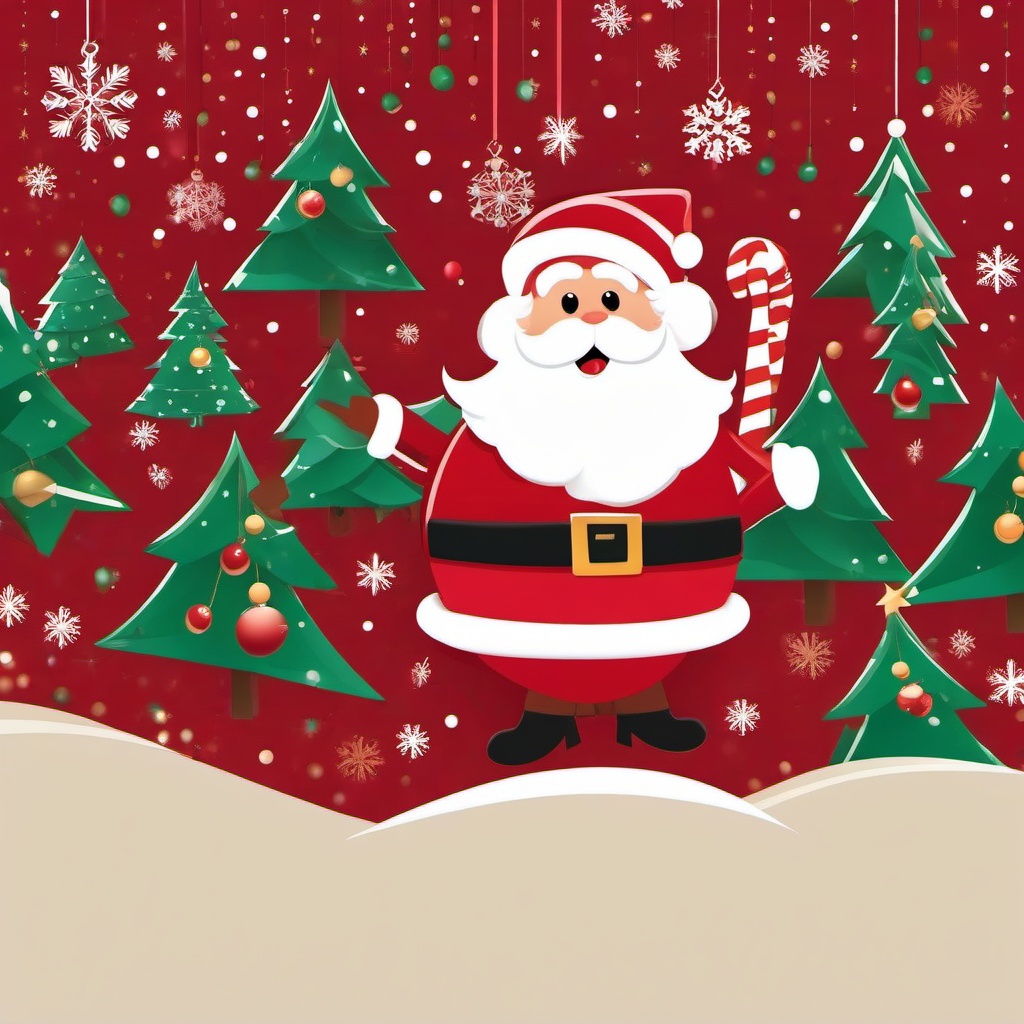 Christmas Background Wallpaper - funny santa wallpaper  