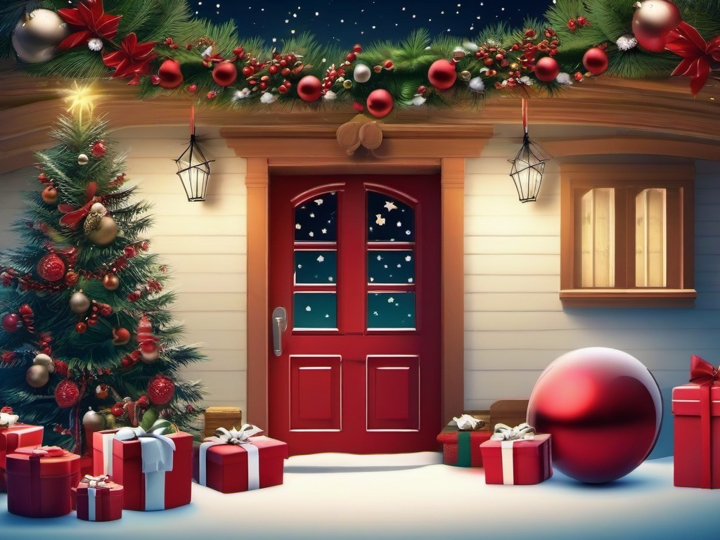 Christmas Themed Wallpaper For Desktop  