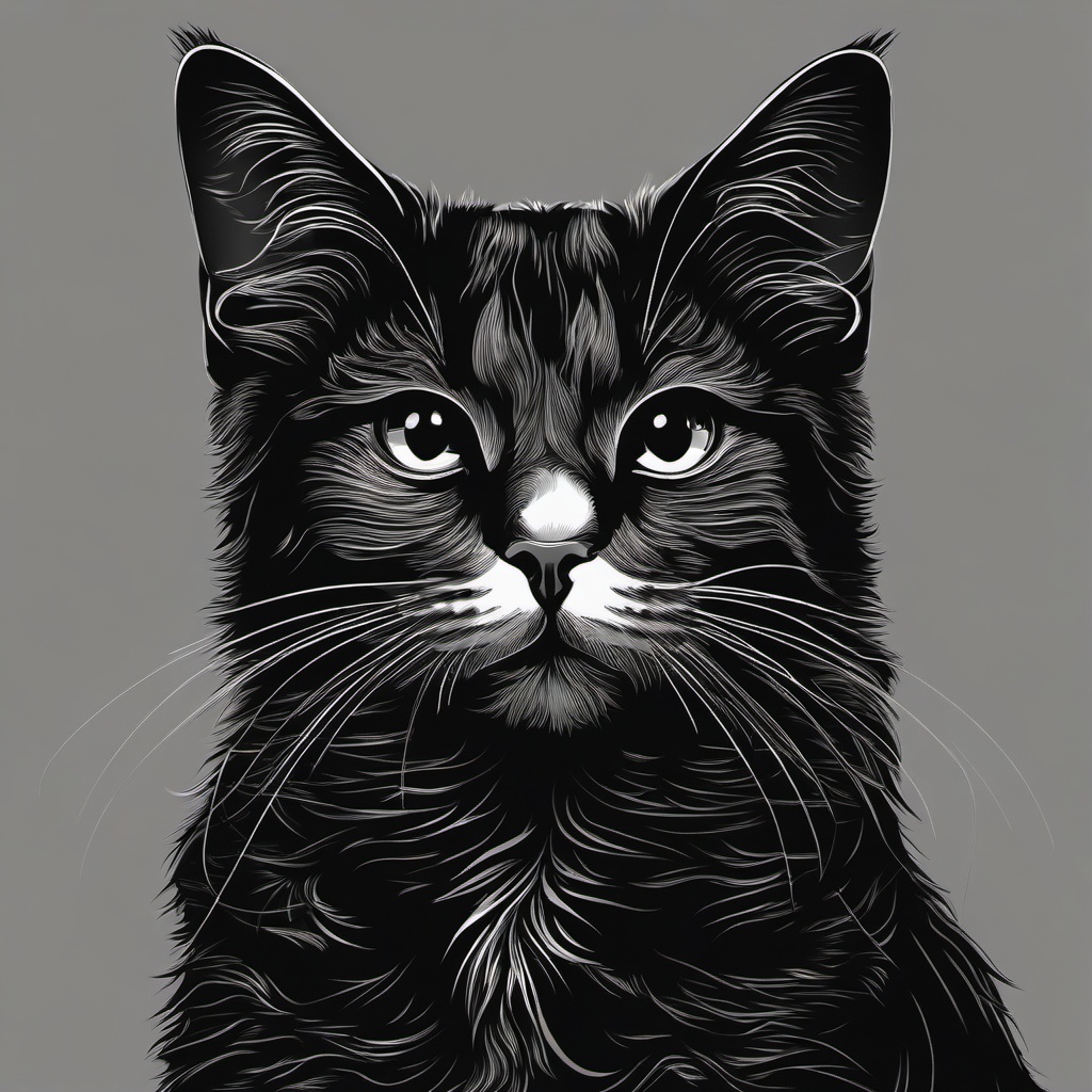 Cat Background Wallpaper - meow black wallpaper  