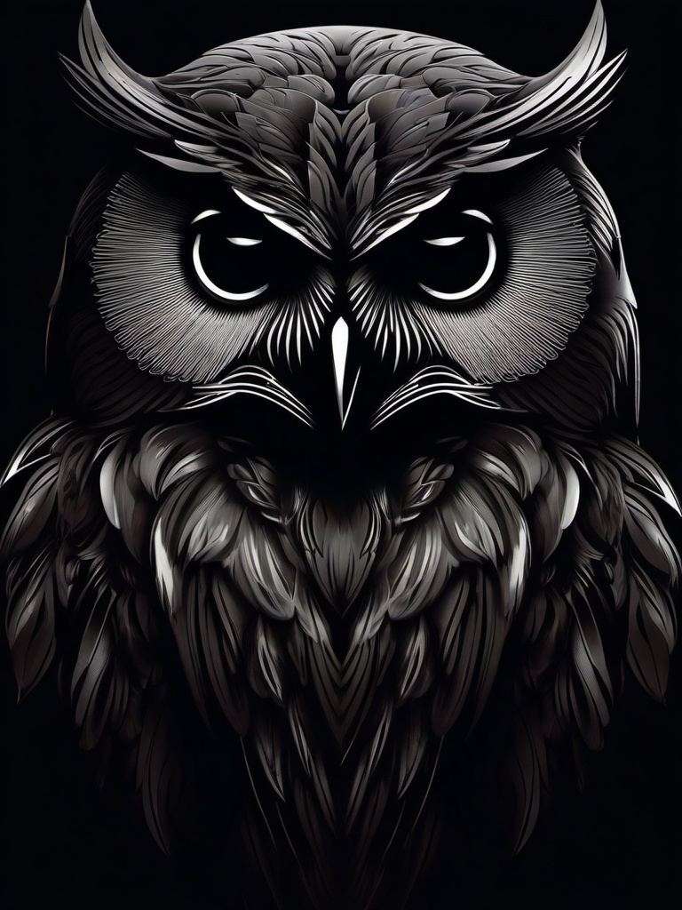 Dark Owl Wallpaper  ,mobile iphone background wallpaper