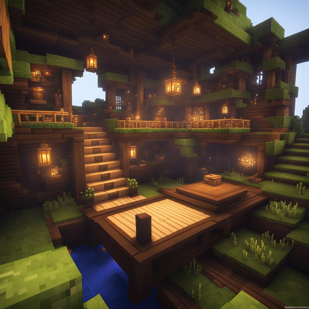 mystical alchemist's hideaway filled with magical experiments - minecraft house design ideas minecraft block style