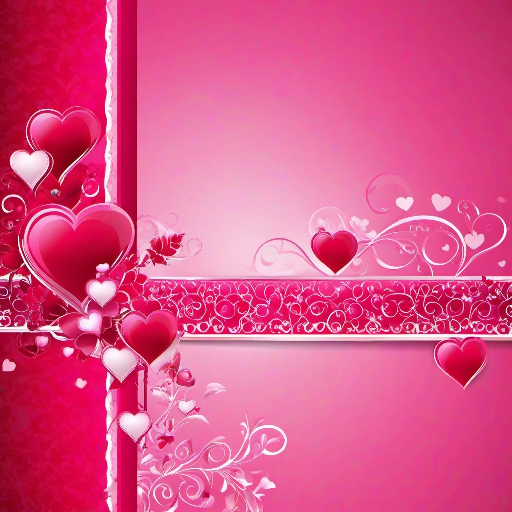 Valentine Background Wallpaper - pink and red valentines background  