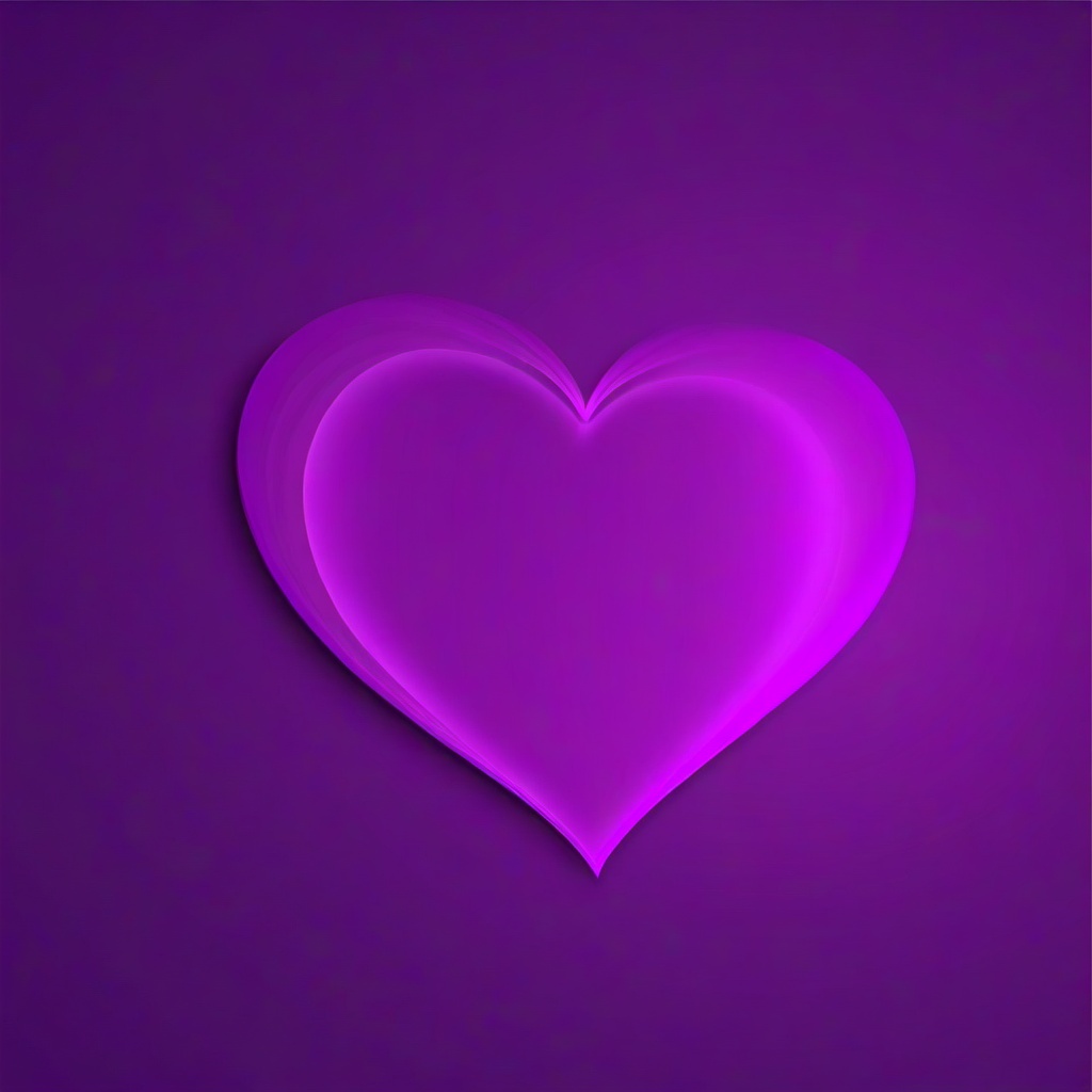 Purple Background Wallpaper - heart purple background  