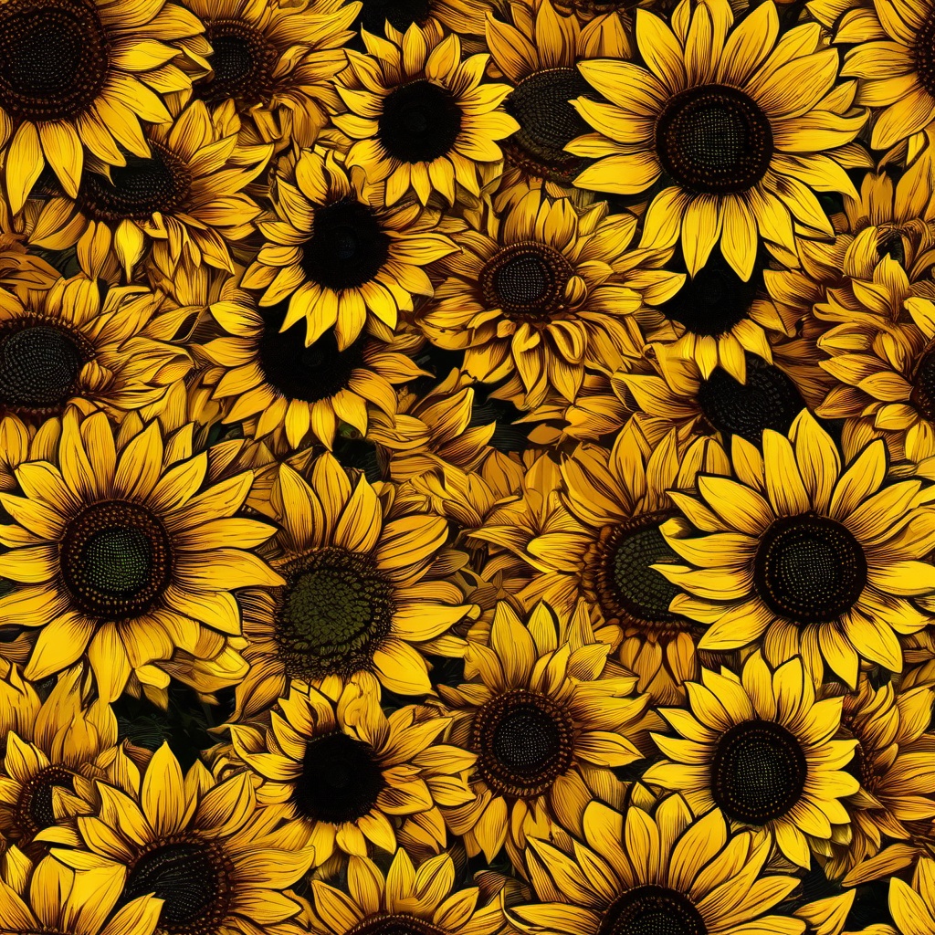 Sunflower Background Wallpaper - fall sunflower background  