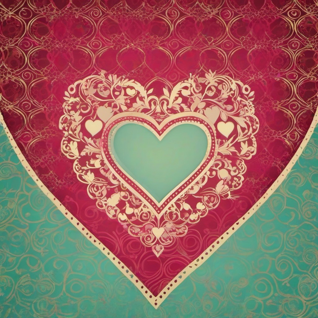 Heart Background Wallpaper - retro heart background  