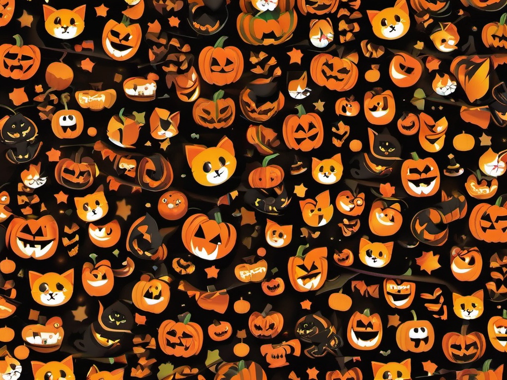 Halloween Background Wallpaper - halloween cat background  