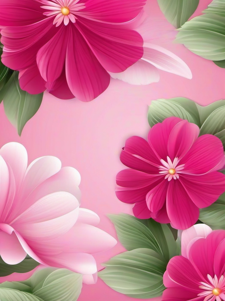 Flower Background Wallpaper - cute pink flower wallpaper  