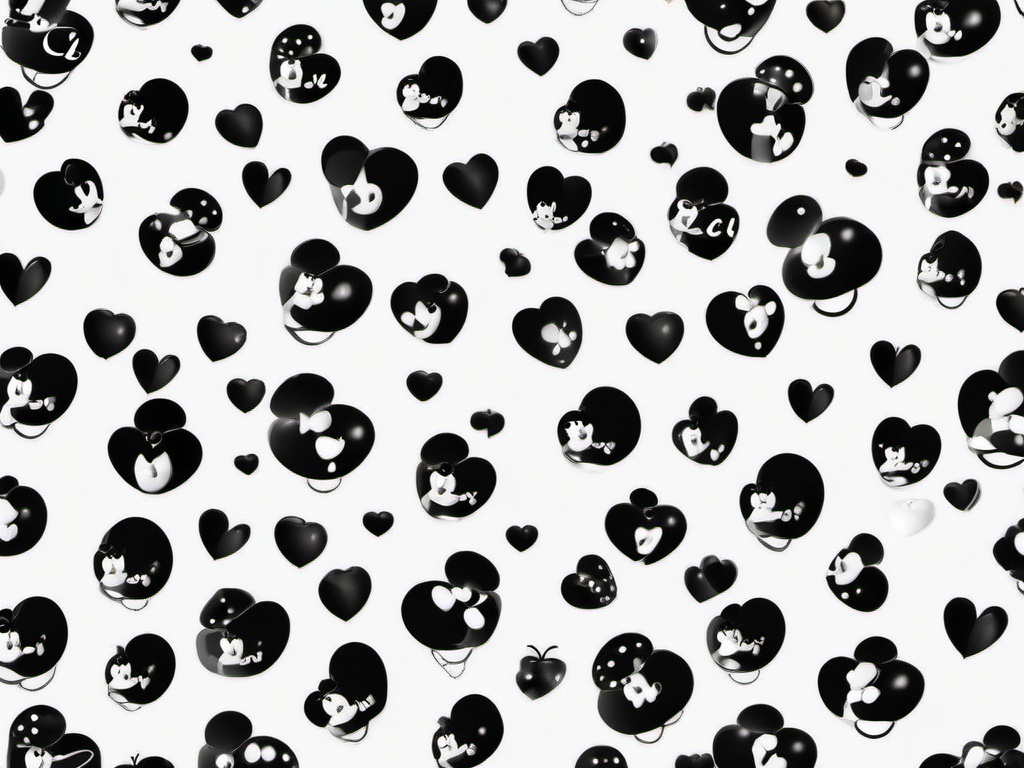 cute white and black wallpaper  ,desktop background wallpaper