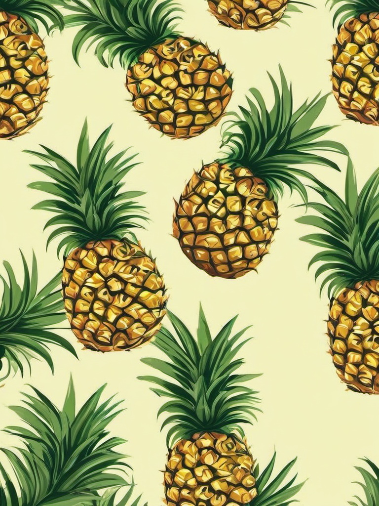 pineapple cute wallpaper  ,mobile iphone background wallpaper