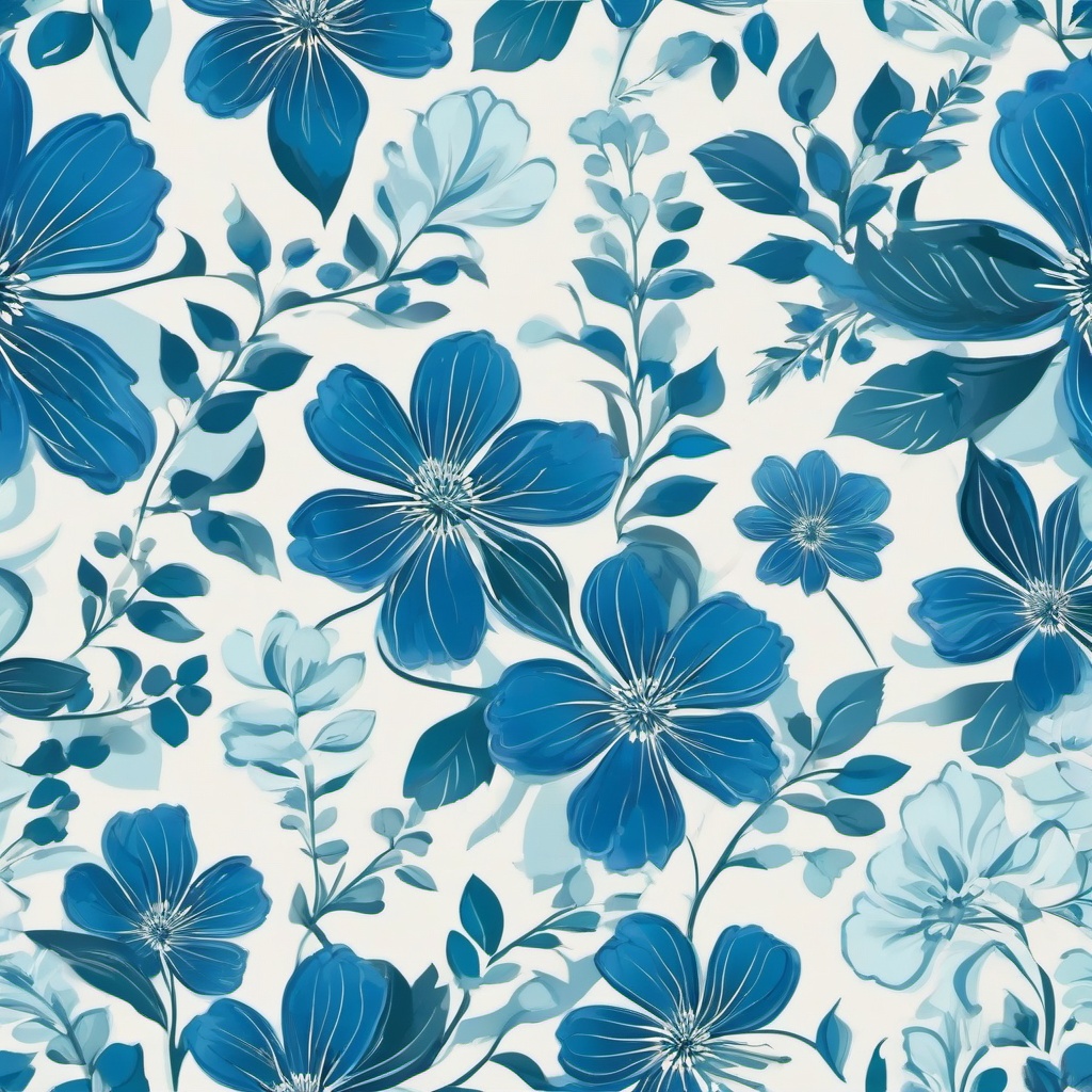 background blue flower  