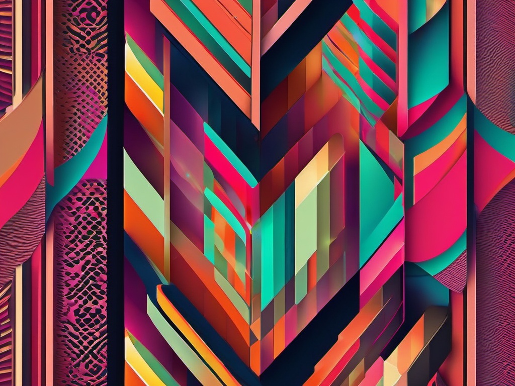 Aesthetic Wallpaper iPhone - Artistic Aesthetic Installation wallpaper, abstract art style, patterns, intricate