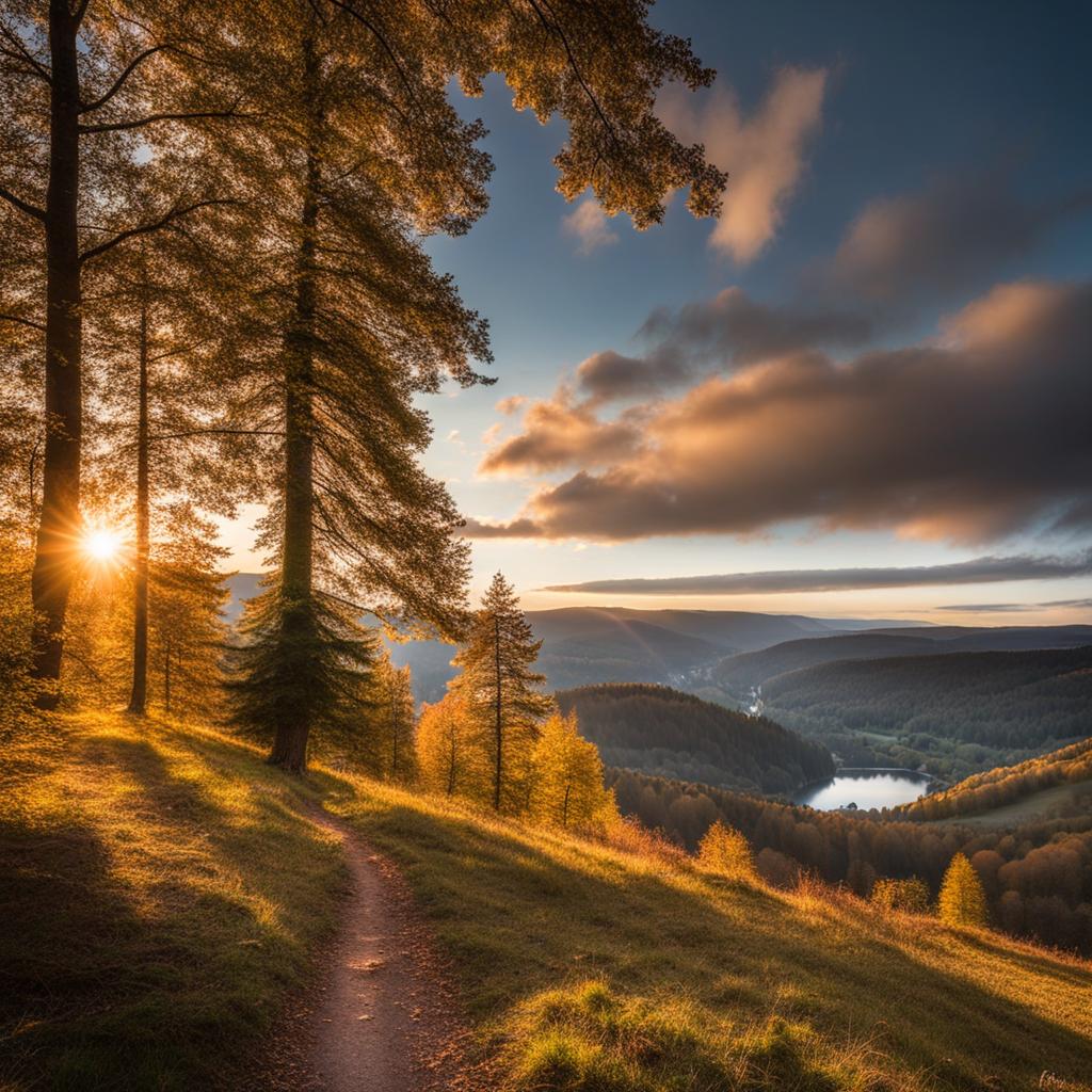 hidden beauty of the vosges mountains - paint the hidden beauty of the vosges mountains, known for their peaceful lakes and panoramic views. 