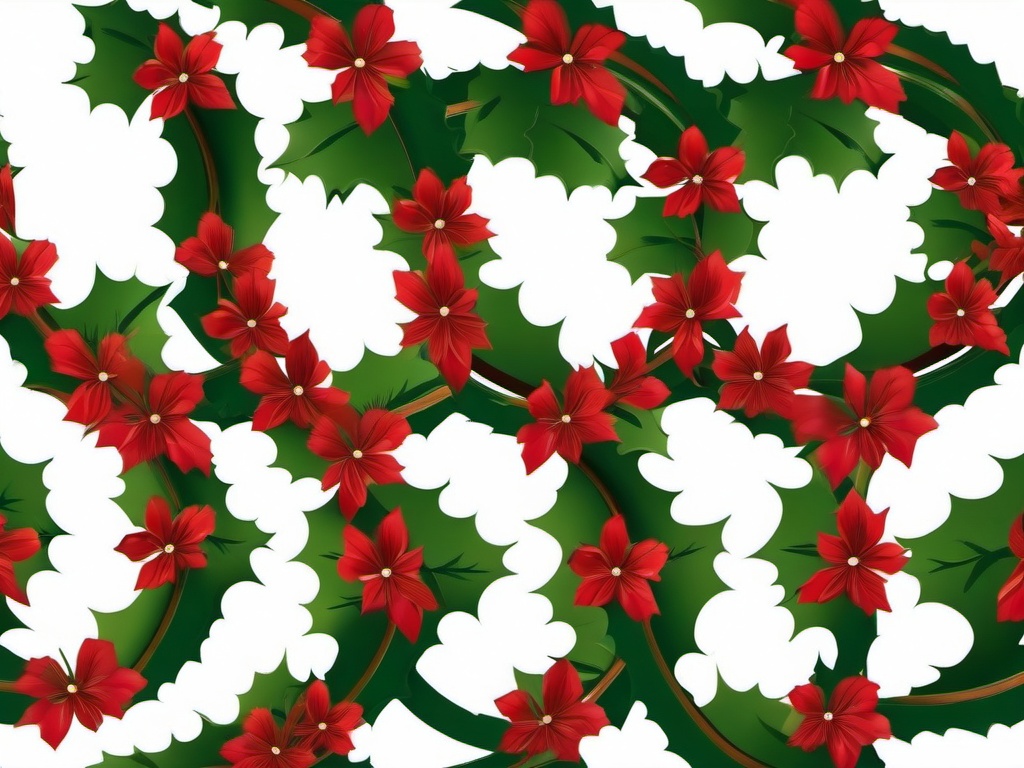 Christmas Wreath Background  