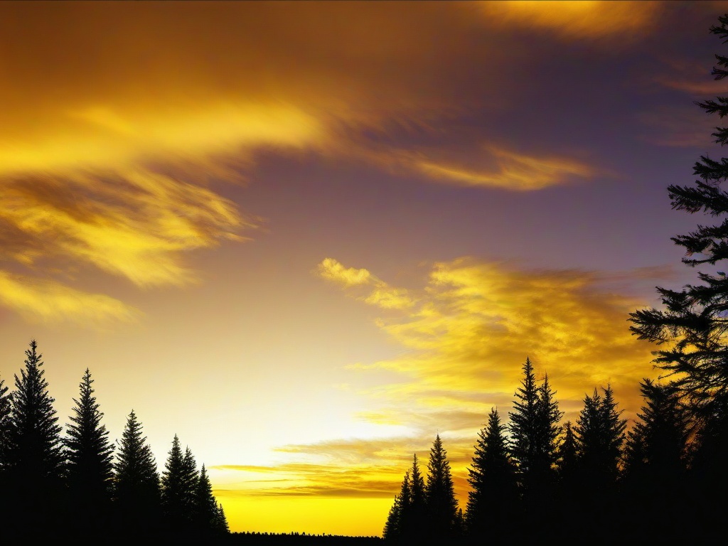 Yellow Sky Wallpaper  ,desktop background wallpaper