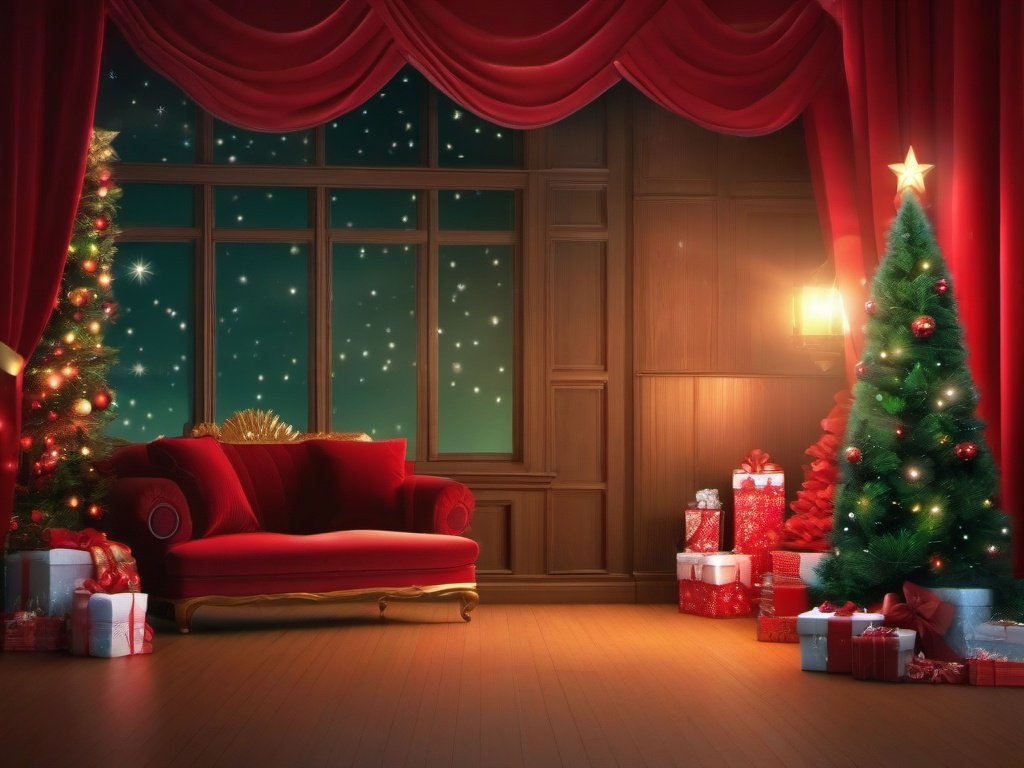 Christmas Moving Background  