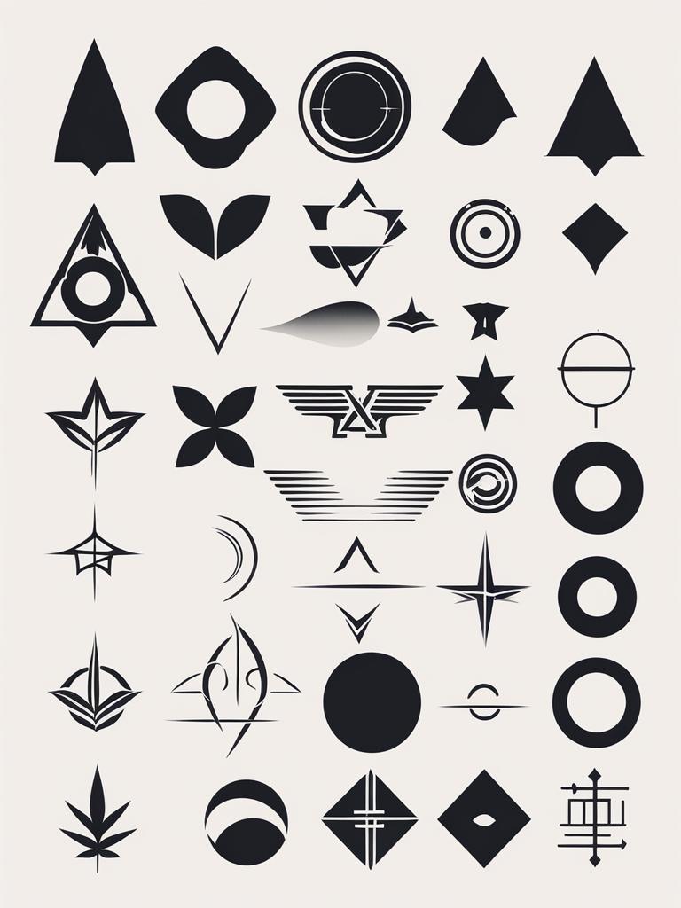 minimalist symbols - create a minimalist tattoo using simple yet powerful symbols that hold personal meaning. 