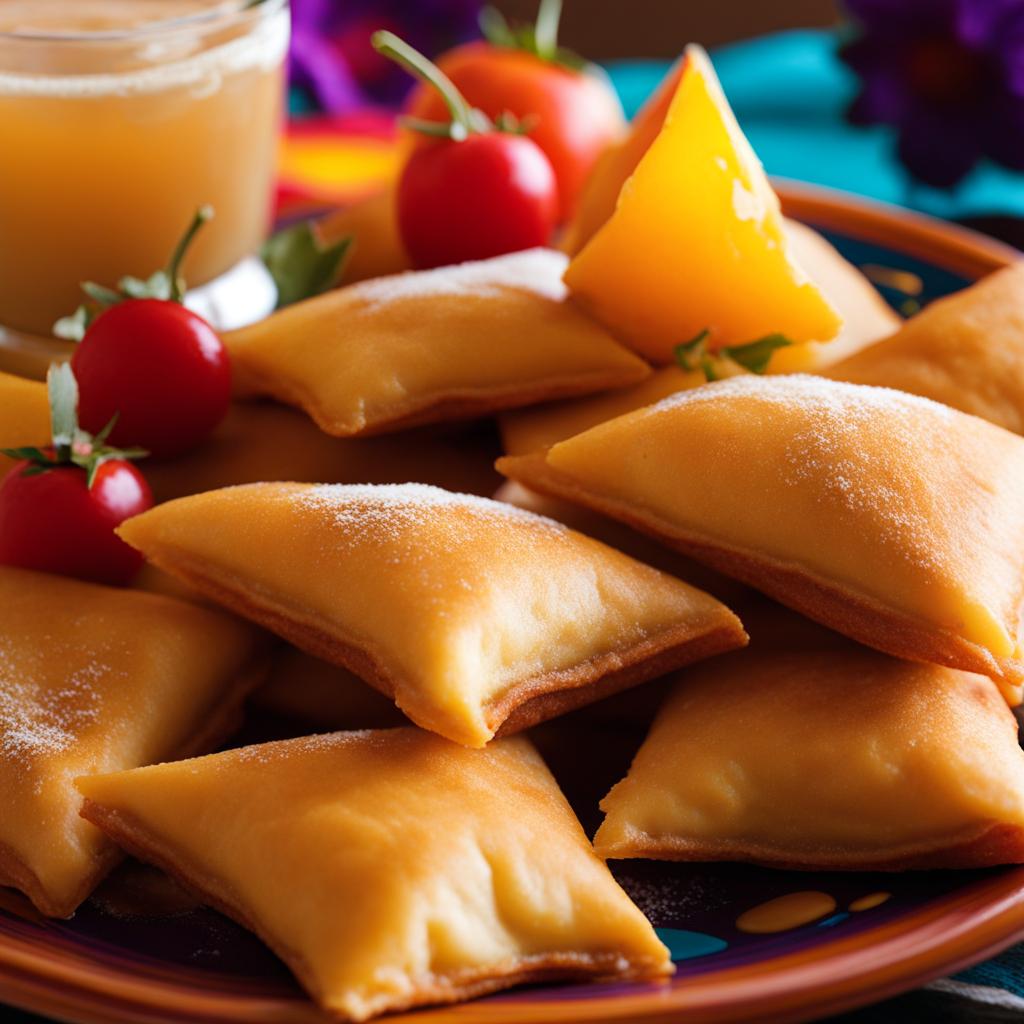 sopapillas, a southwestern treat, enjoyed at a colorful fiesta in santa fe. 