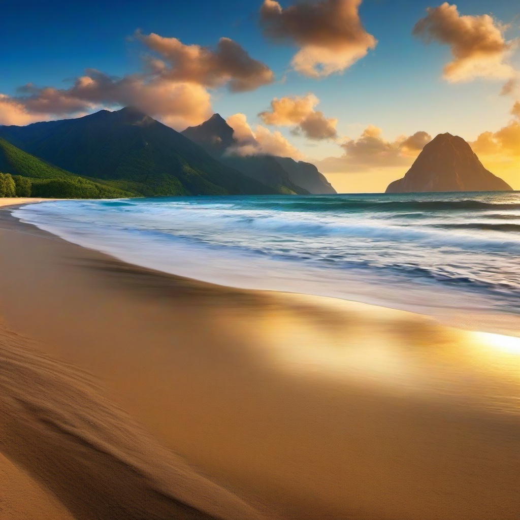 Beach Background Wallpaper - mountain beach background  