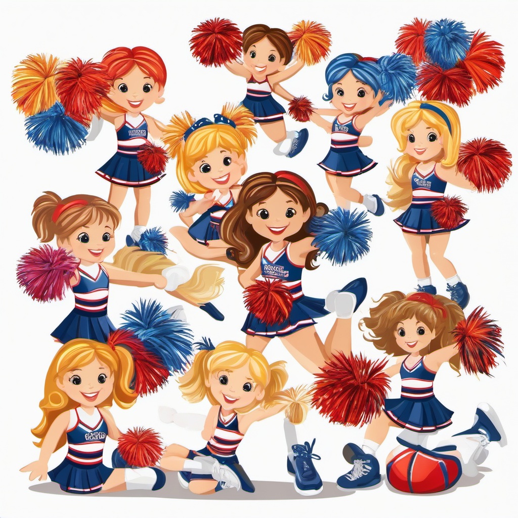 Cheerleader  clipart