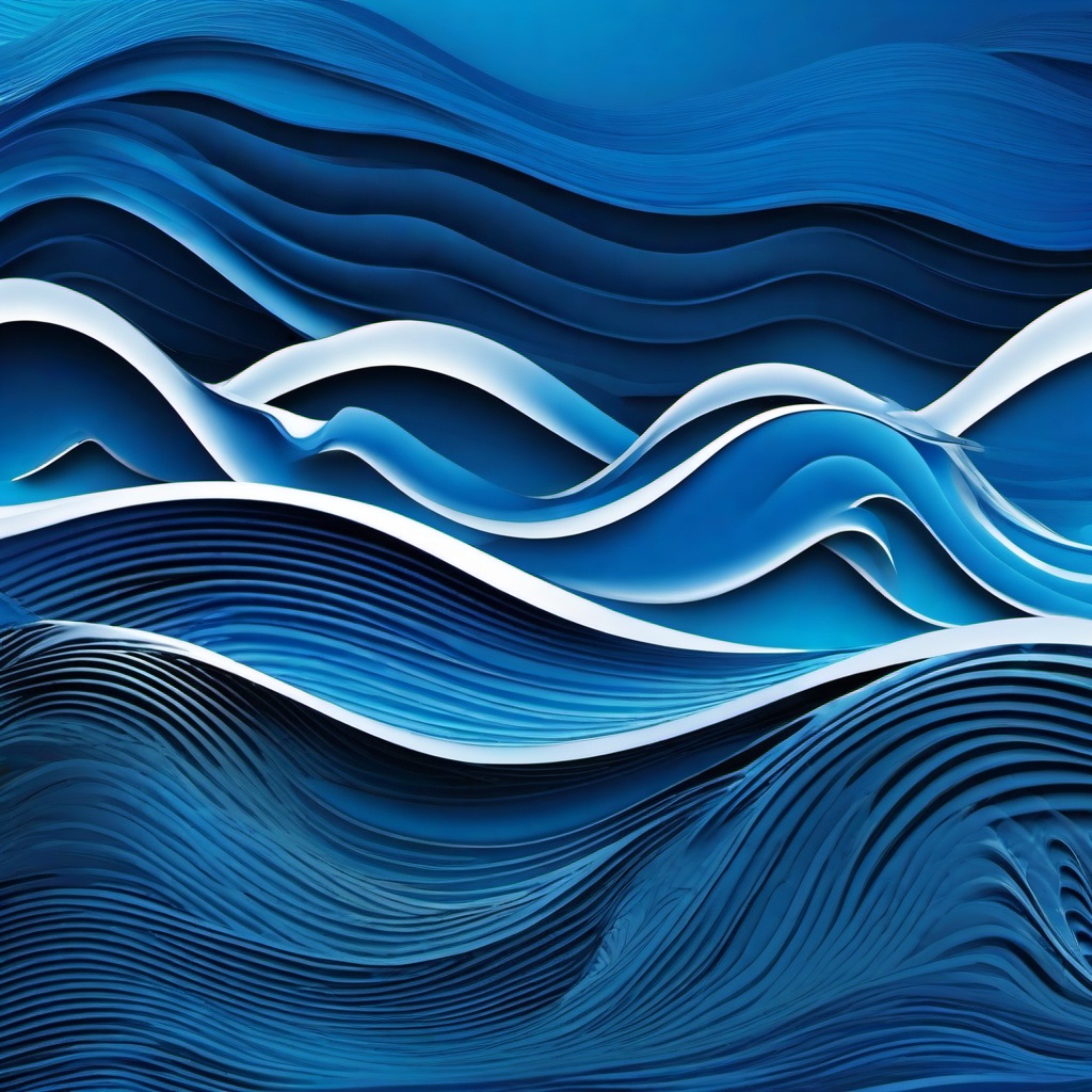 Wave Background Wallpaper - blue wave background  