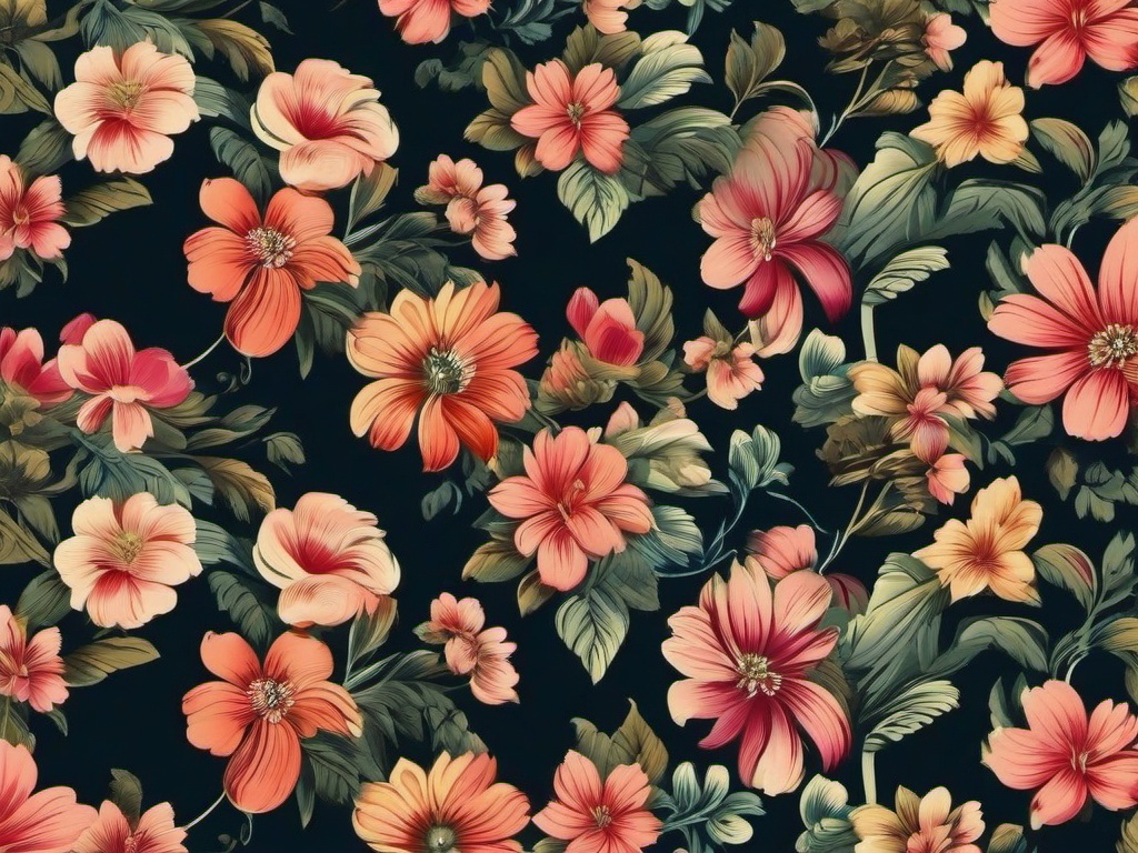 Flower Background Wallpaper - wallpaper flower vintage  