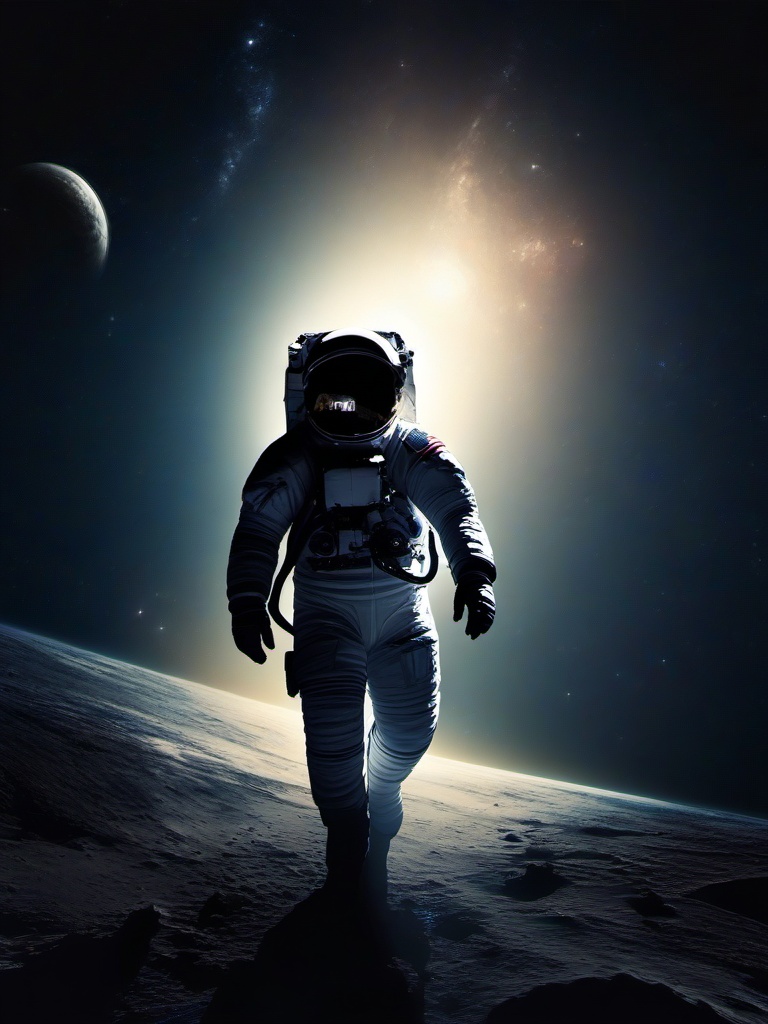 Astronaut Dark Wallpaper  ,desktop background wallpaper