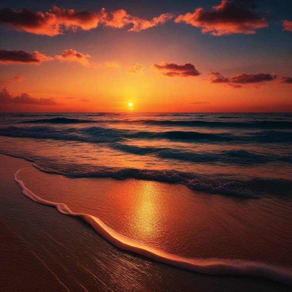 Beach background - beach sunset wallpaper 4k  