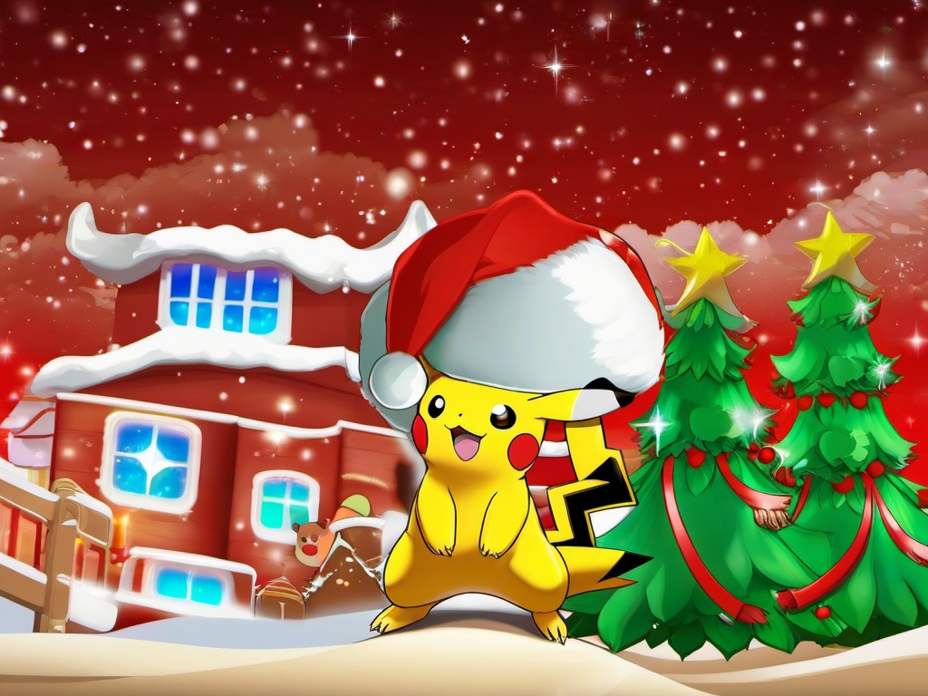 Pokémon Christmas Wallpaper  