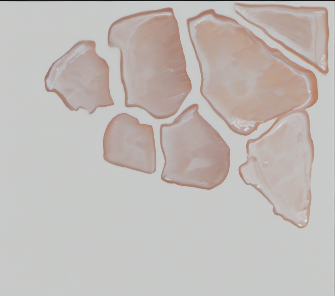 photograph of ancient clay pottery fragments archaeology, strong lighting from the left in oil paint style