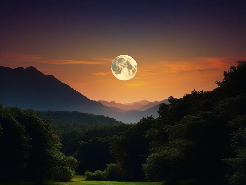 Full Moon Sky Background  ,desktop background wallpaper