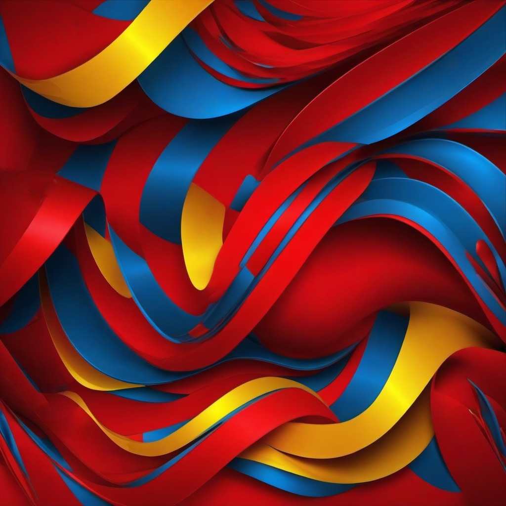 Red Background Wallpaper - red blue yellow background  