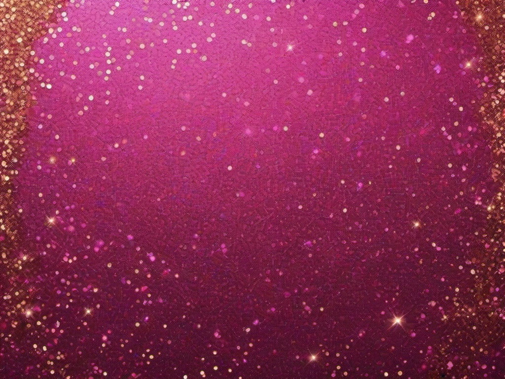 Gold Pink Glitter Background  