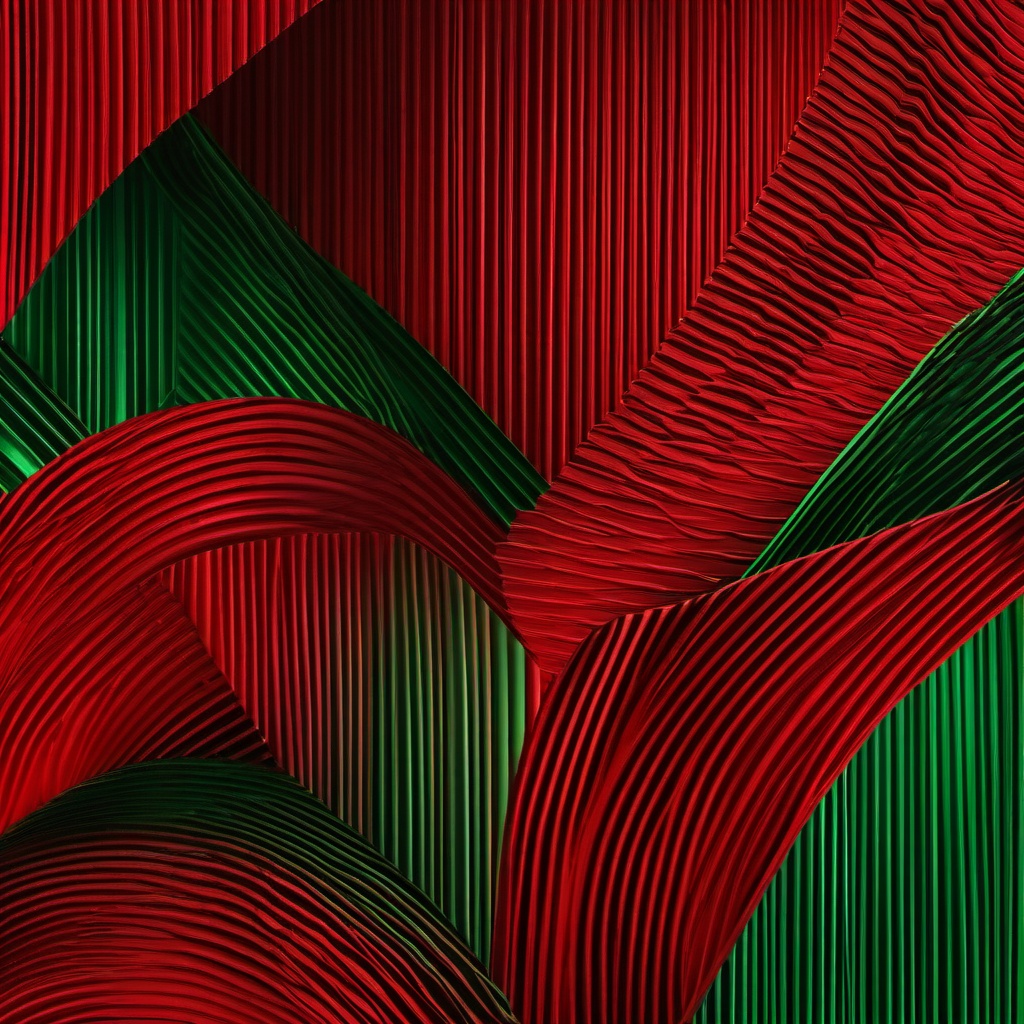 background red green  