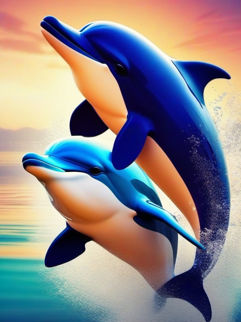 Cute Dolphin Wallpaper - Playful dolphins with cuteness  ,mobile iphone background wallpaper