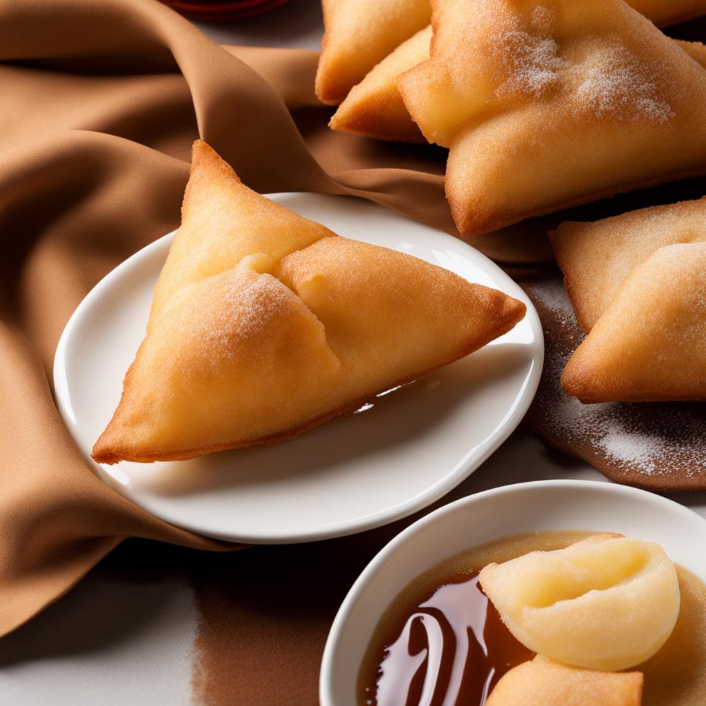 sopapillas, deep-fried pastries served with honey or cinnamon sugar. 