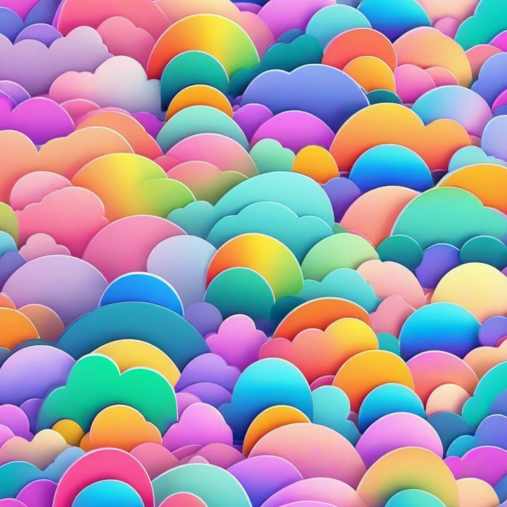 Rainbow Background Wallpaper - wallpaper aesthetic rainbow pastel  