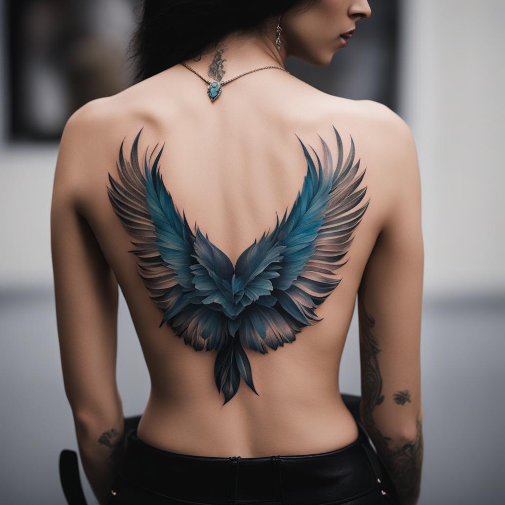 artistic and modern reinterpretations of lower back tattoos, moving away from stereotypes. 