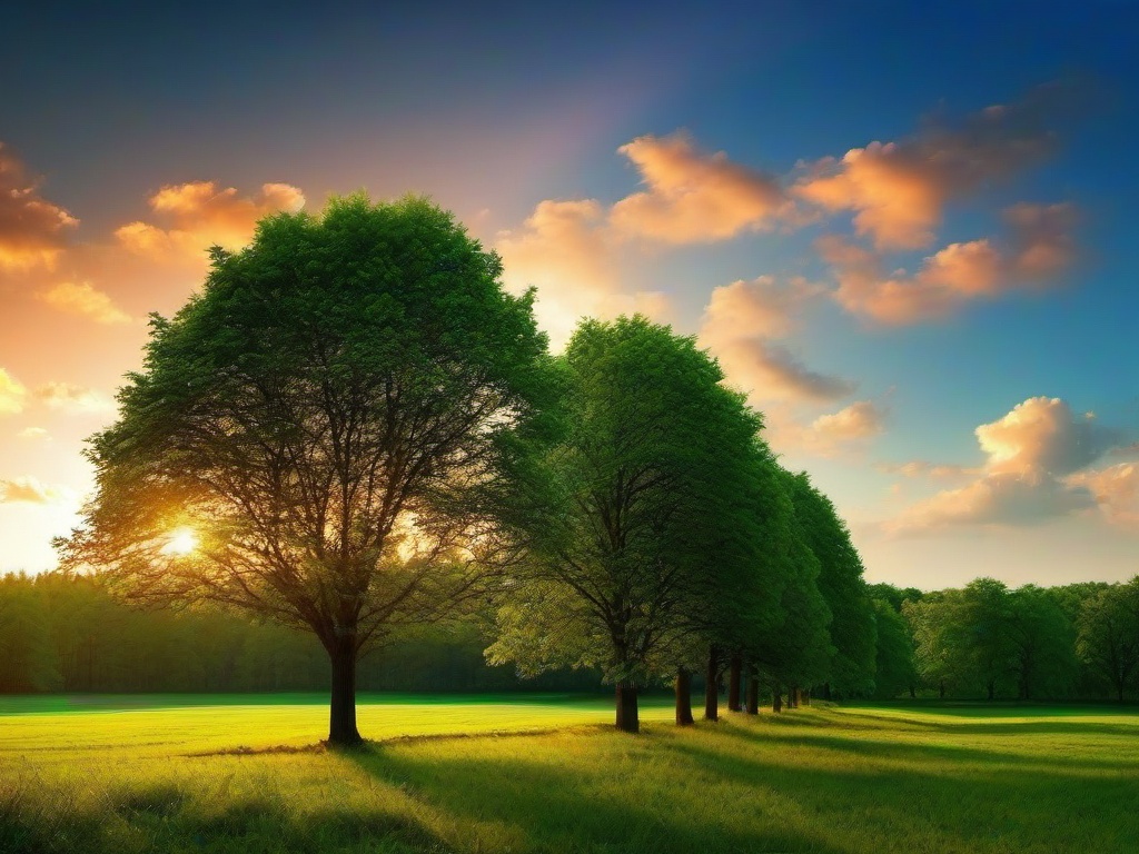 Sky With Trees Background Hd  ,desktop background wallpaper