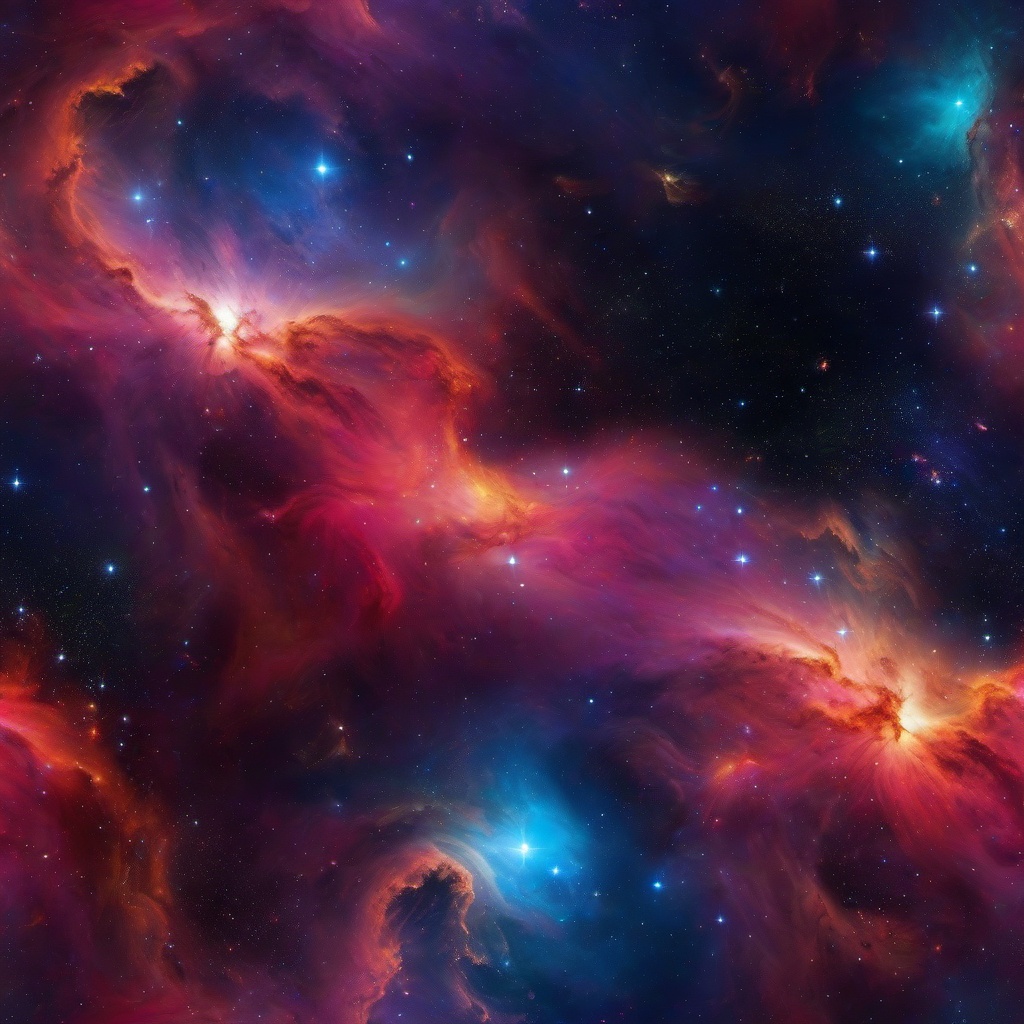 Galaxy Wallpaper - Galaxies and Nebulas in Andromeda wallpaper splash art, vibrant colors, intricate patterns