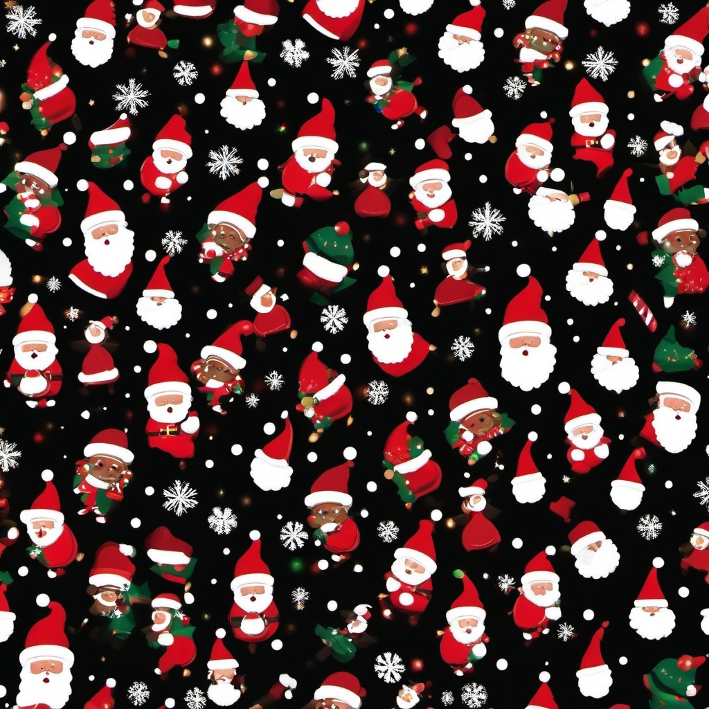 Christmas Background Wallpaper - black santa backdrop  