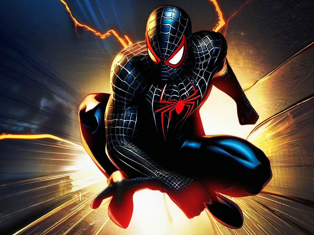 Dark Spider Man Wallpaper  ,desktop background wallpaper