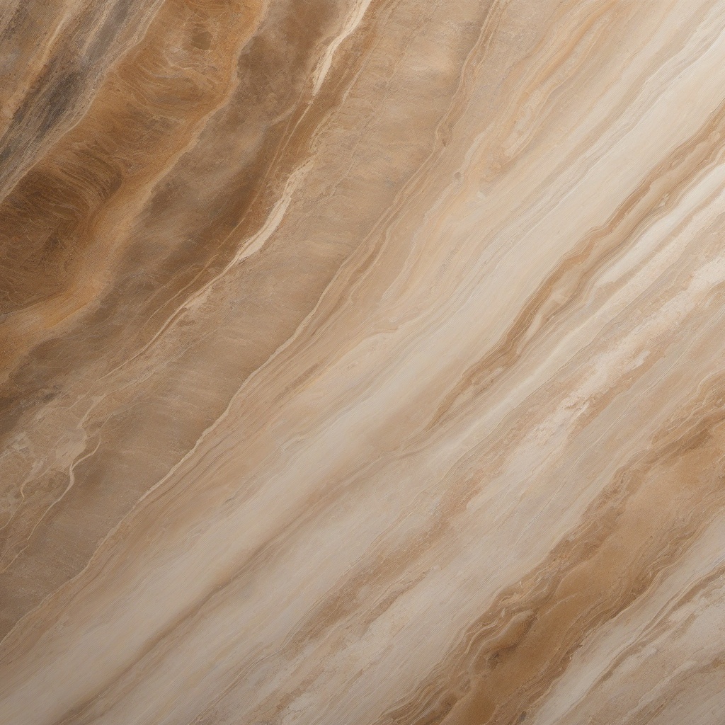 Honed travertine in earthy browns with a textured, rustic surface top view, product photoshoot realistic background, hyper detail, high resolution